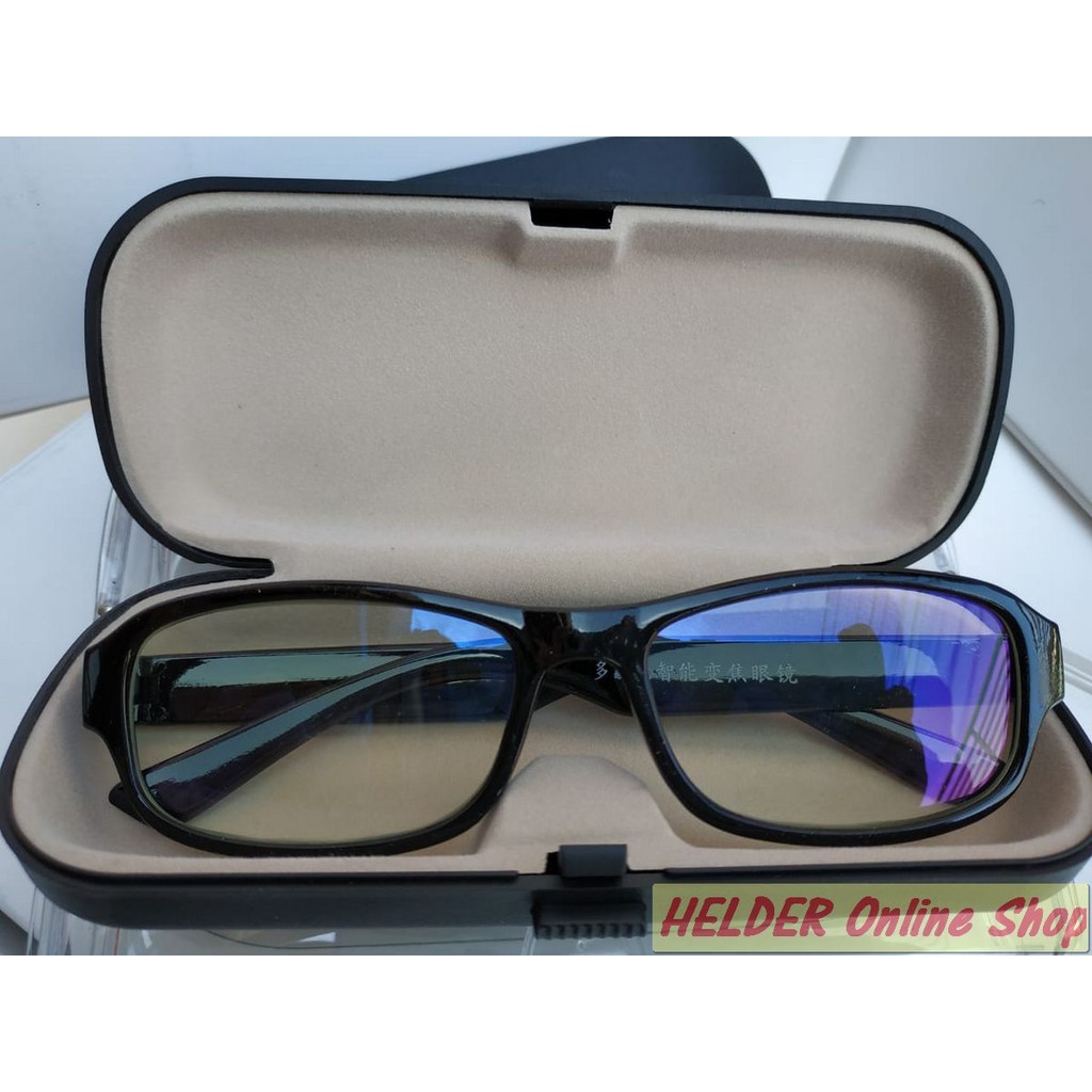 NEW Kacamata Baca Plus Ajaib Auto Focus - BLACK BOX EDITION PREMIUM