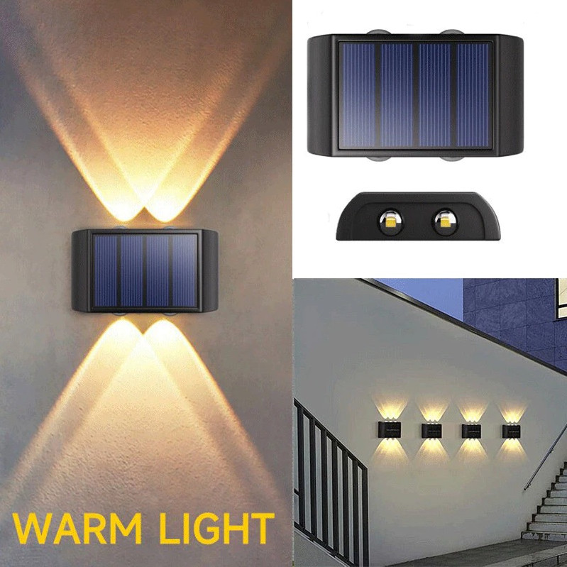 Lampu Dinding Tenaga Surya /COB Sensor Light / Lampu Taman Tenaga Surya /Dinding Hias Taman Outdoor