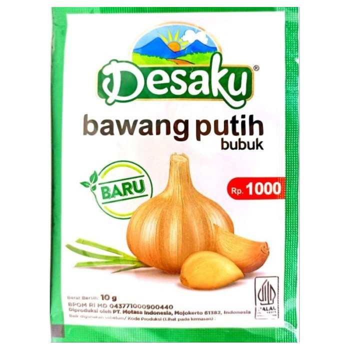 

Desaku Bawang Putih Bubuk 1 Renceng 12 sachet