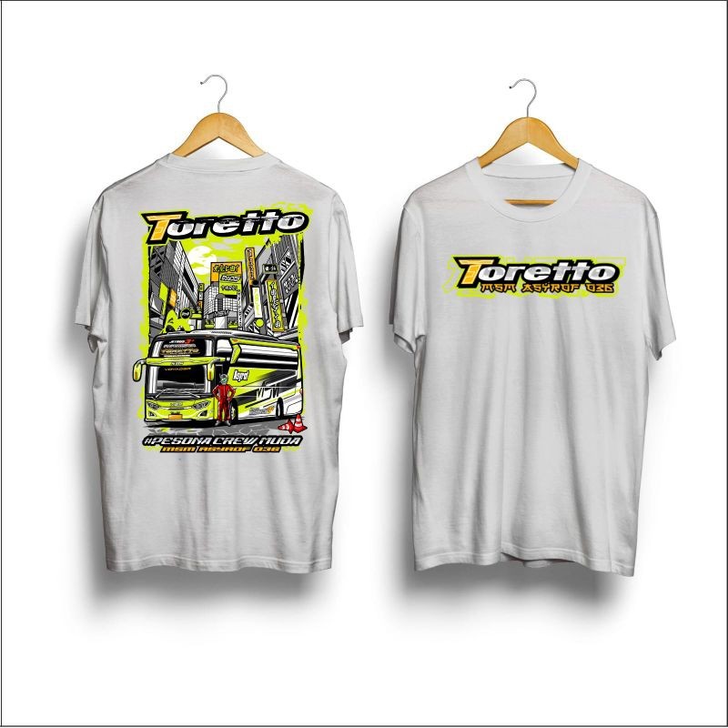 KAOS Bus/Busmania/Bismania Asyrof Toretto Anak Dan Dewasa