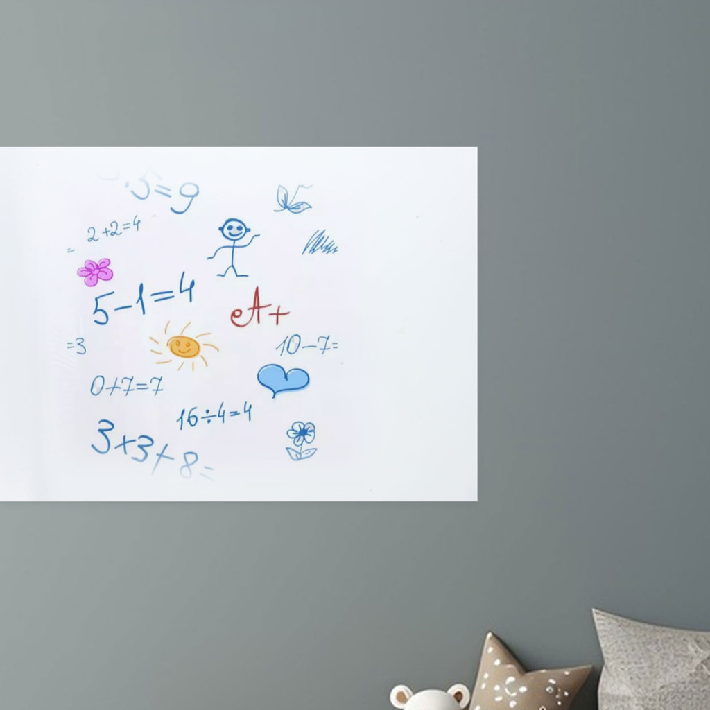 

Large Dry Erase Board Whiteboard Sticker Static Whiteboard Stickers Dry Erase Paper Wallpaper Peel Stick Whiteboard For