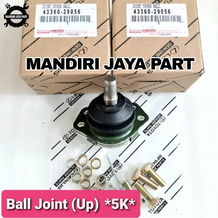 BALL JOINT UP - BALL JOINT ATAS KIJANG 5K 7K KAPSUL LGX ORIGINAL 43360-29056 1PC