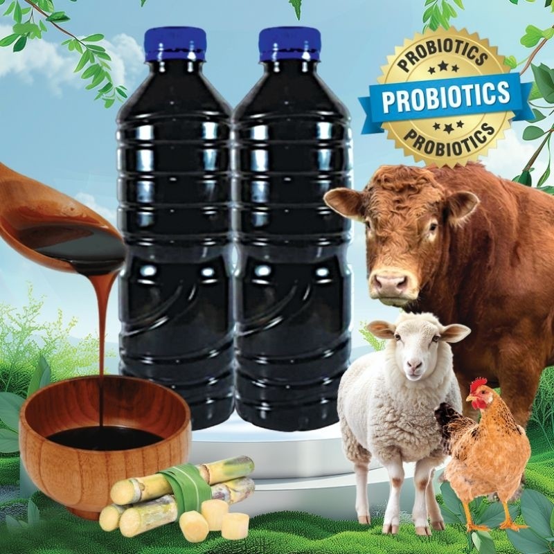 MOLASE 1kg - Tetes Tebu Vitamin Suplemen Probiotik Hewan Ternak Penggemuk Sapi