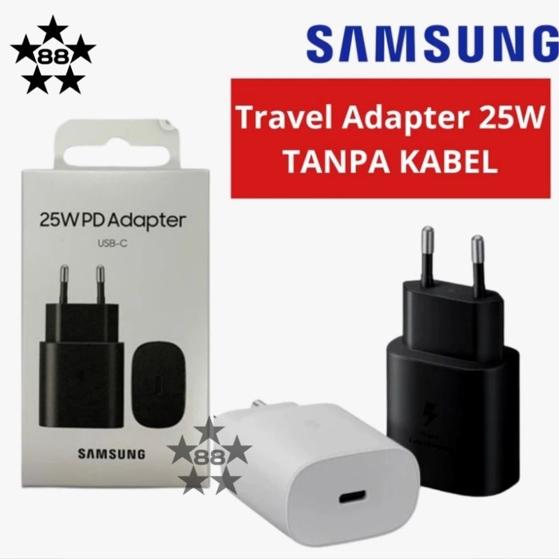 Charger Adaptor Samsung 25 Watt Type C  USB C Fast charging Original Samsung - Adapter Samsung 25W -