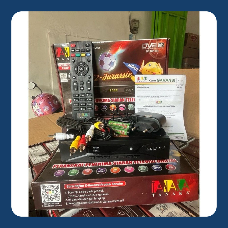SET TOP BOX TV DIGITAL TANAKA V5 TANAKA BESI