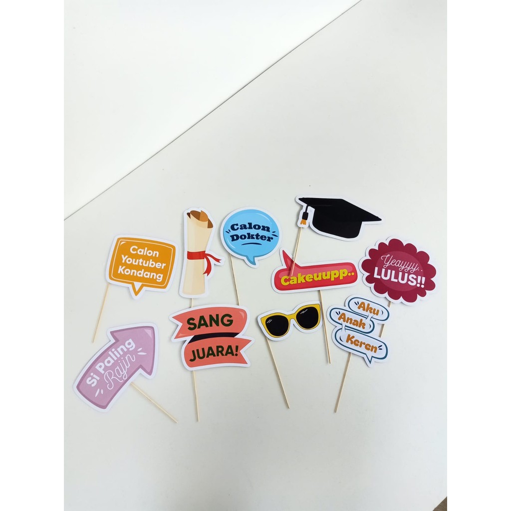 Party Photo Props / Props Photobooth Graduation Party G1