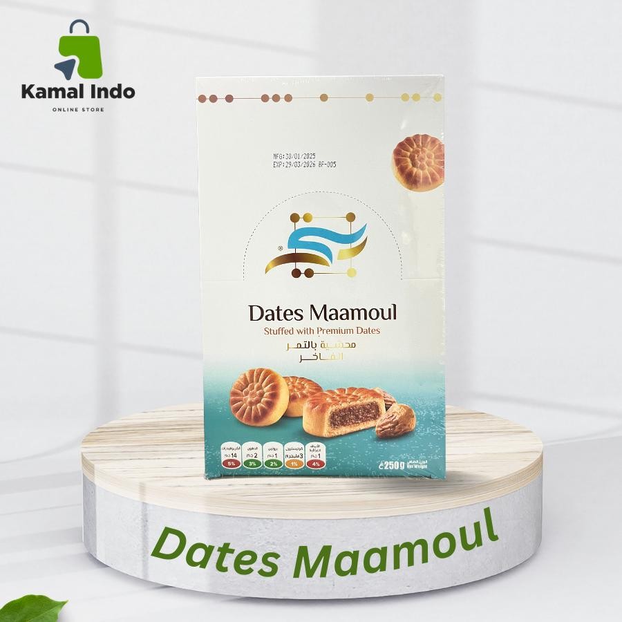 

Cemilan Tradisional Bentte Dates Maamoul 1 Pack (12 Pcs)