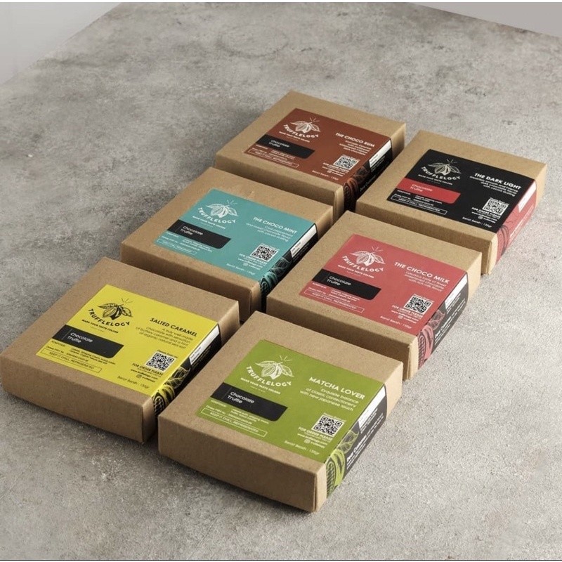 

Trufflelogy Chocolate - 6 Varian Coklat Premium