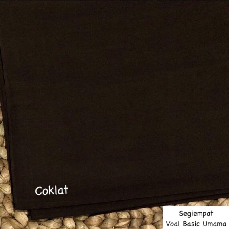 Umama Basic Voal ||| Hijab Segi Empat Basic Voal Umama Seragam Sekolah