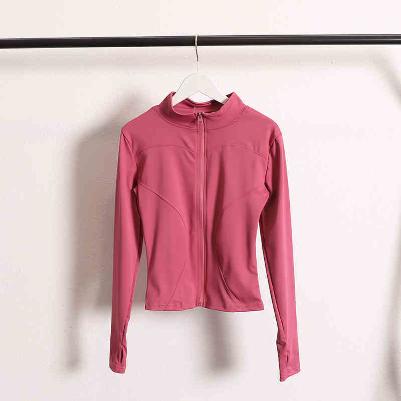 Gym Clothing Long Sleeve Running Fitness Yoga Top Wear Women Zipper Sports Jacket for Women