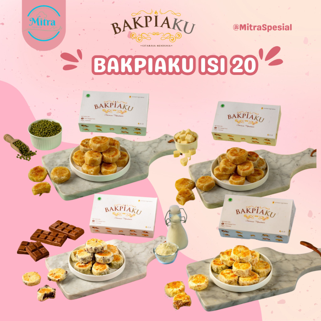 

Bakpia Bakpiaku isi 20 (BISA VACCUM)