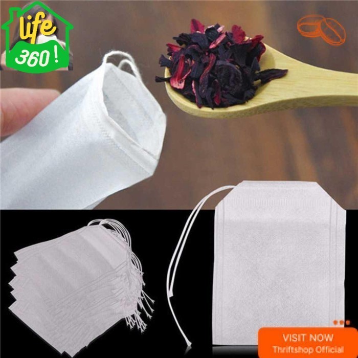 

Promo Kantong Teh Kertas Saring Kantung Kopi Tea Bag disposable celup kosong terlaris