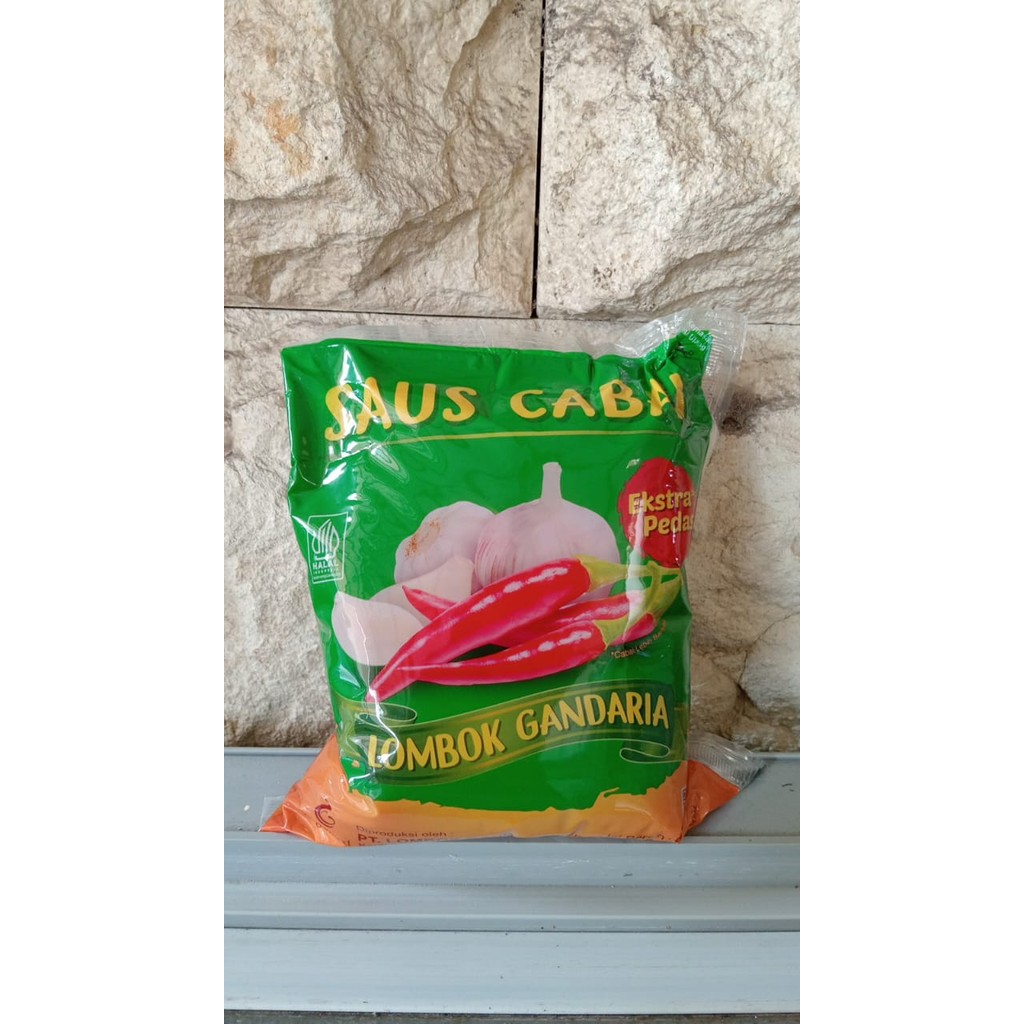 

saos cabai xtra pedas refil 600g