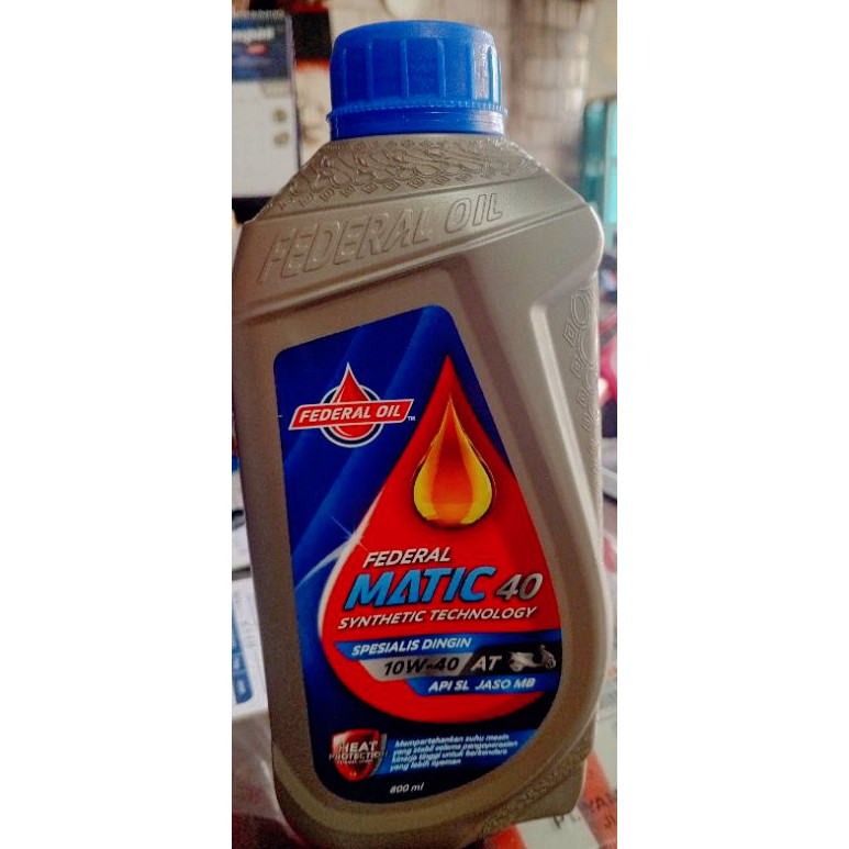 Oli FEDERAL MATIC 40 10W-40 At 800ml