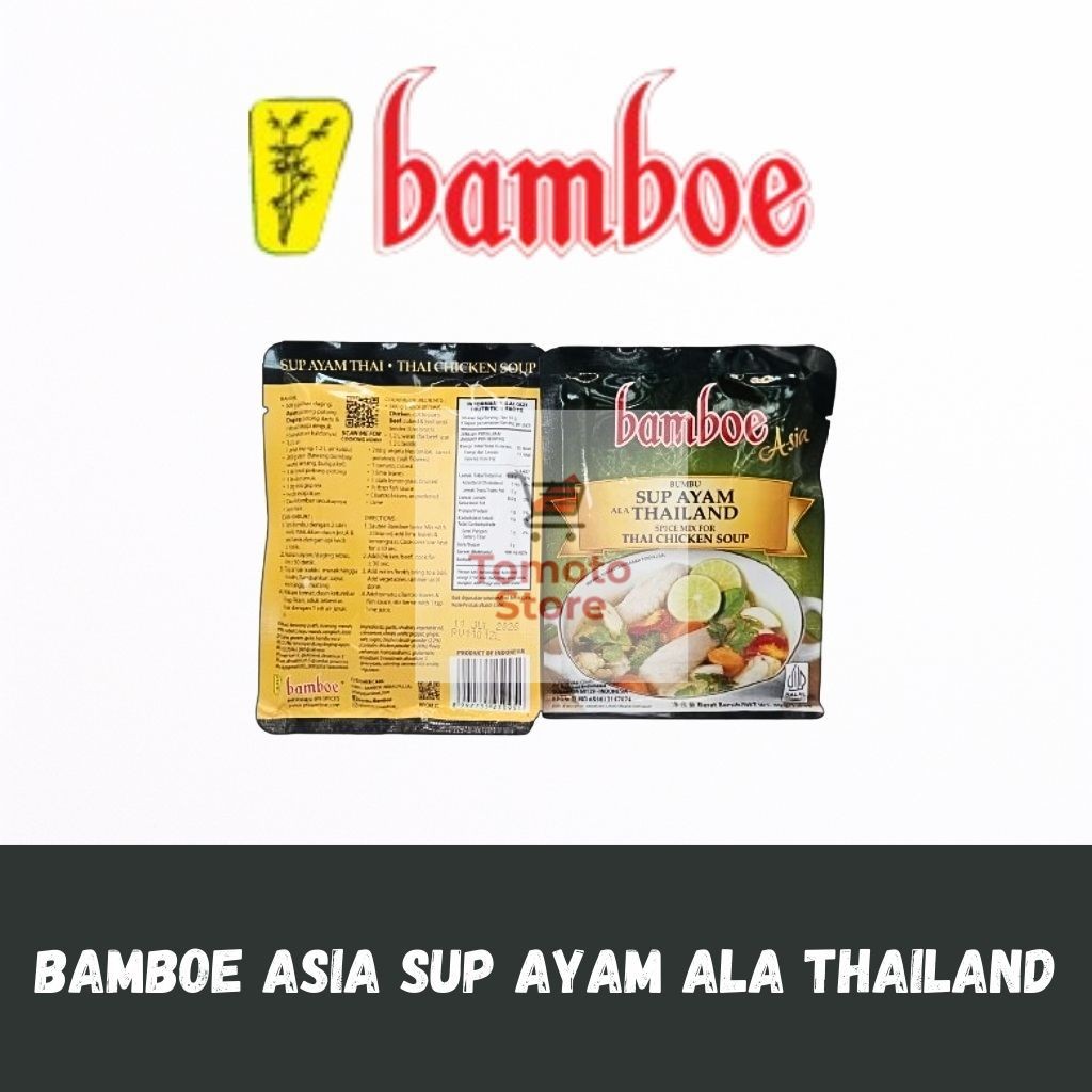 

✨ TOMOTOSTORE ✨ BAMBOE Bumbu Sup Ayam Thailand