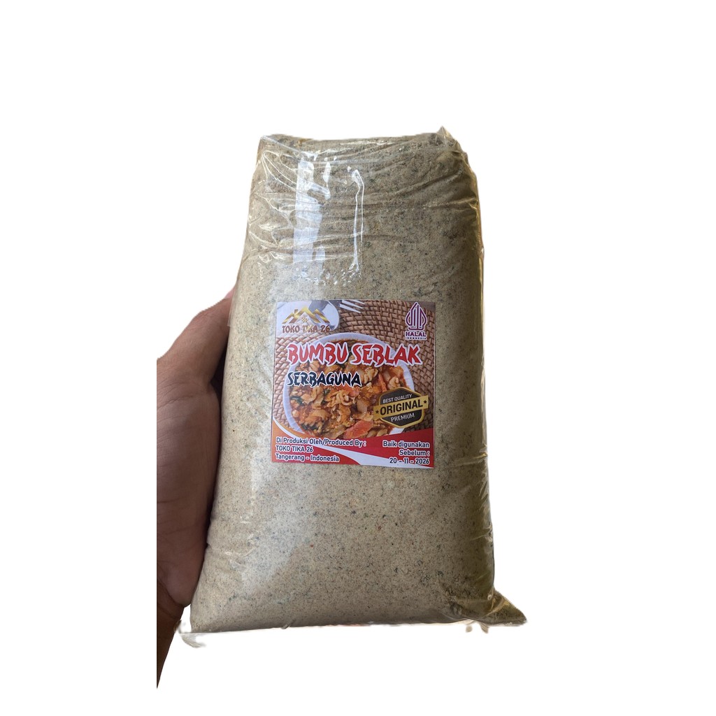 

BUMBU RACIK ASIN SERBAGUNA 1 KG BUMBU INSTAN KUAH SEBLAK DAN BASO ACI