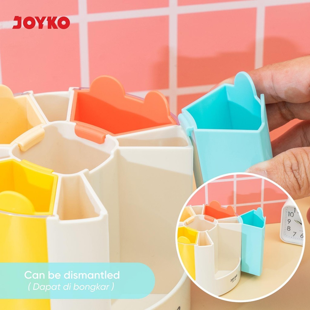 

Desk Set Rotatable Joyko DS-68 | Tempat Alat Tulis Dapat Diputar DS-68 | Organizer meja