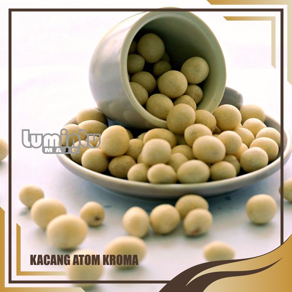 

KACANG ATOM KROMA DAVRONAS 340g / camilan Dan oleh-oleh khas Magelang