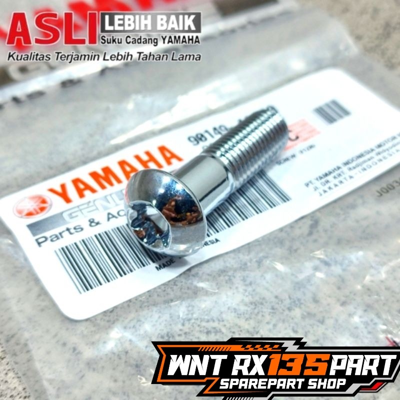 BAUT BINTANG DUDUKAN KALIPER CAKRAM REM DEPAN RX KING F1ZR VEGA JUPITER SCORPIO NOUVO ORIGINAL YAMAH