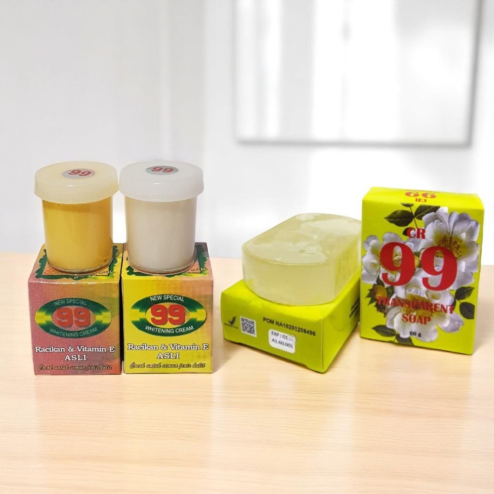 PAKET CREAM 99 ASLI+SABUN 99 BPOM