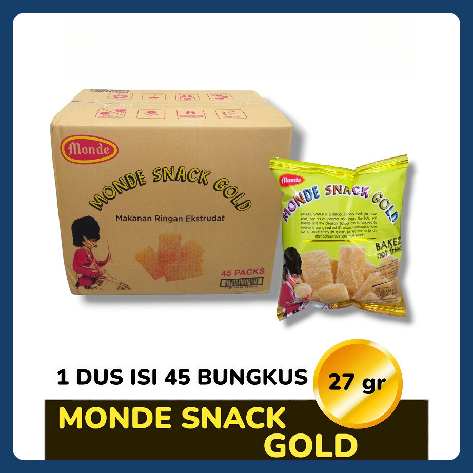 

Monde Serena SNACK GOLD 30 gr sekarang 27 gr - ( HARGA 1 DUS isi 45 pcs )