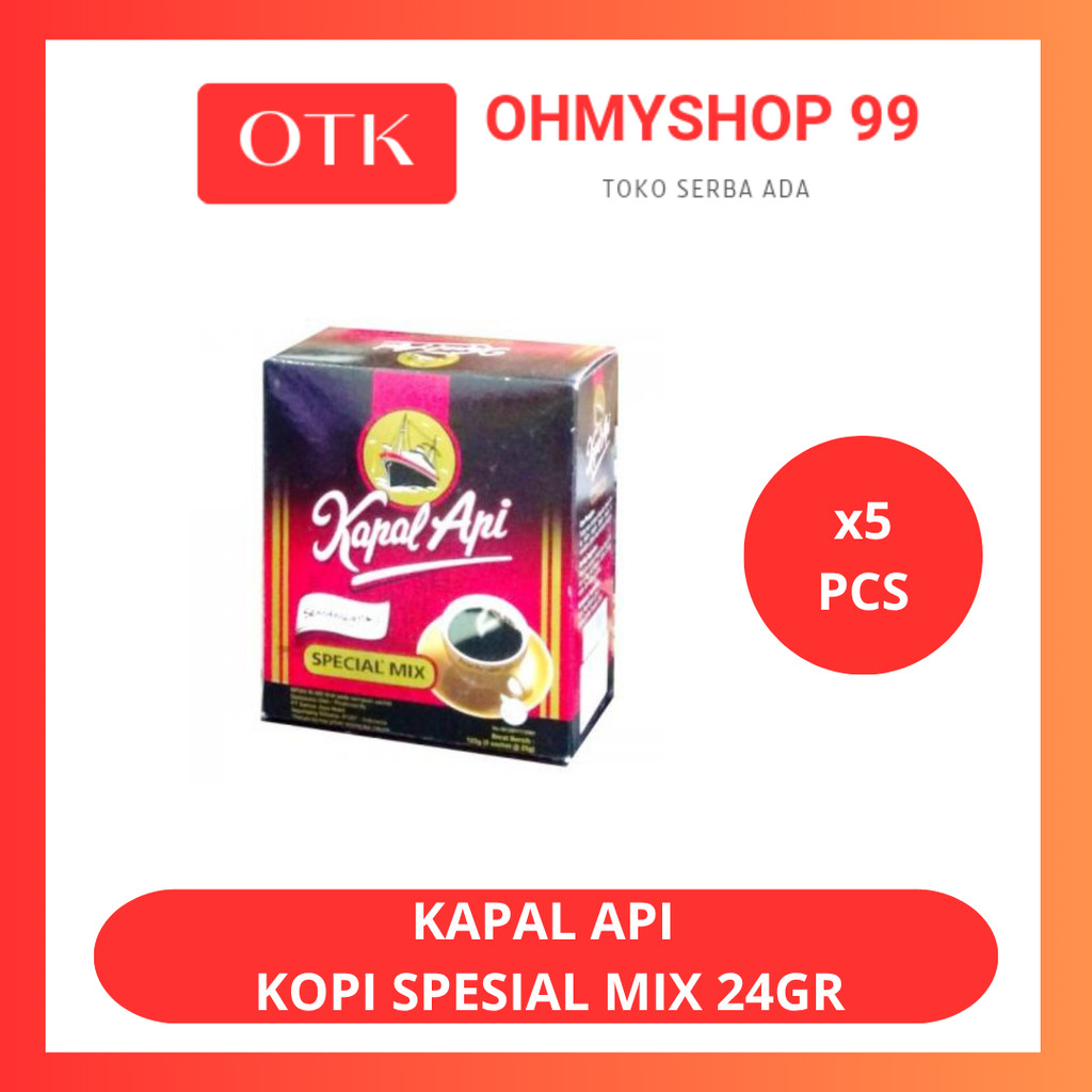 

Kopi Kapal Api Spesial 24gr - 5pcs