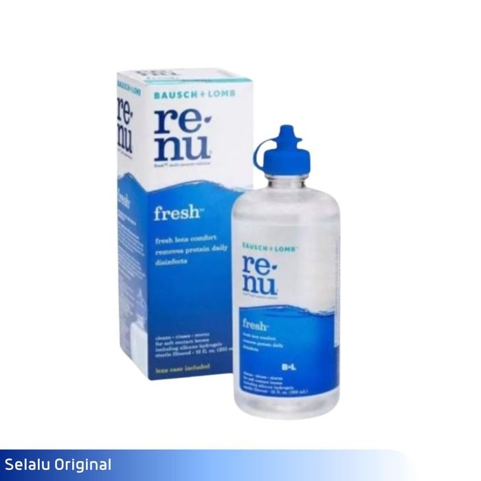 RENU CAIRAN SOFTLENS RENU 355 ML AIR SOFTLENS - RENU FRESH/BIRU