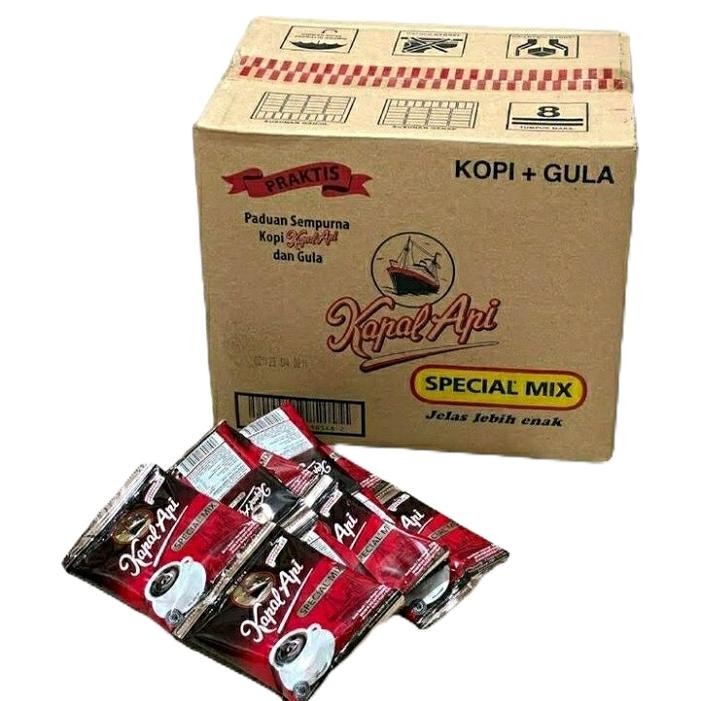 

(OFFICIAL MANTAP) Kopi Kapal Api Spesial Mix 23gram 1 Dus - Robusta Coffee Bubuk