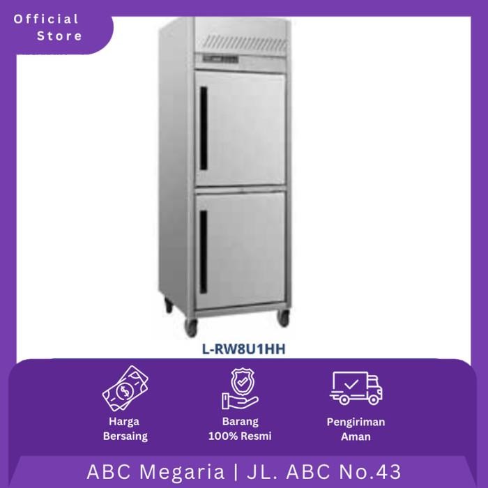 Gea Kulkas Berdiri Upright Freezer LRW8U1HH / L-RW8U1HH 550L