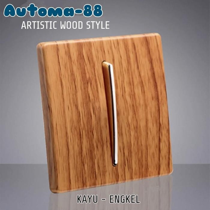 Aauto Saklar Sakelar Engkel Seri lampu Dinding rumah Artistik minimalis - Kayu Engkel