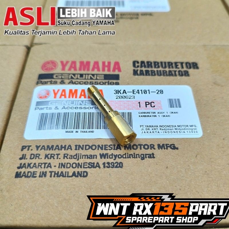 NOZZLE NOZEL NOSEL KARBU KARBURATOR RX KING ORIGINAL YAMAHA GENUINE PART