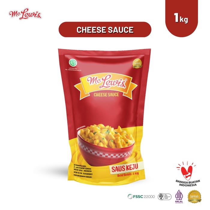 

Mc Lewis Cheese Sauce - 1Kg