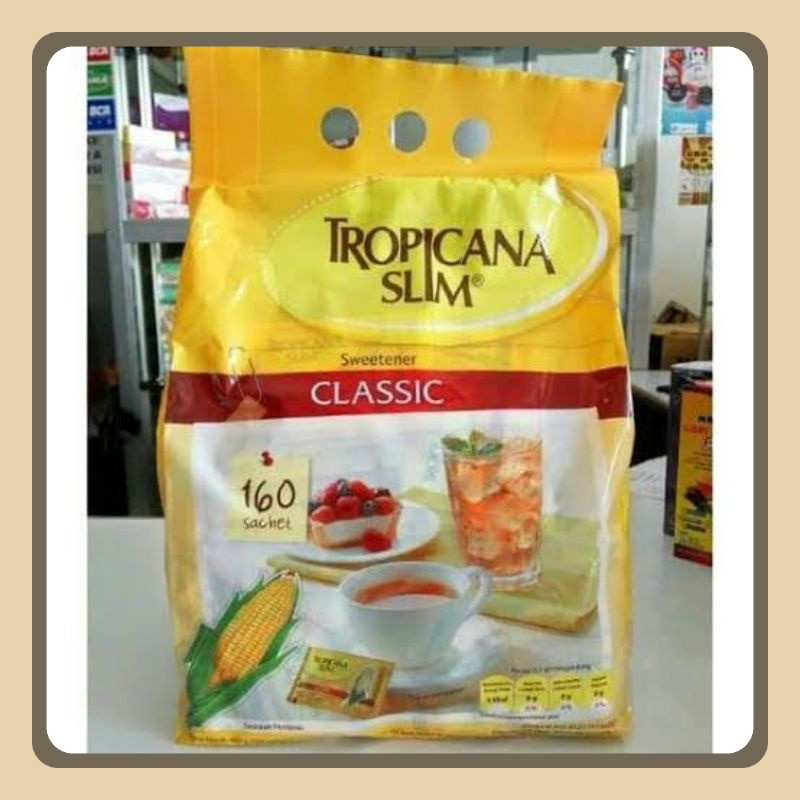 

Tropicana slim classic 160 sachet