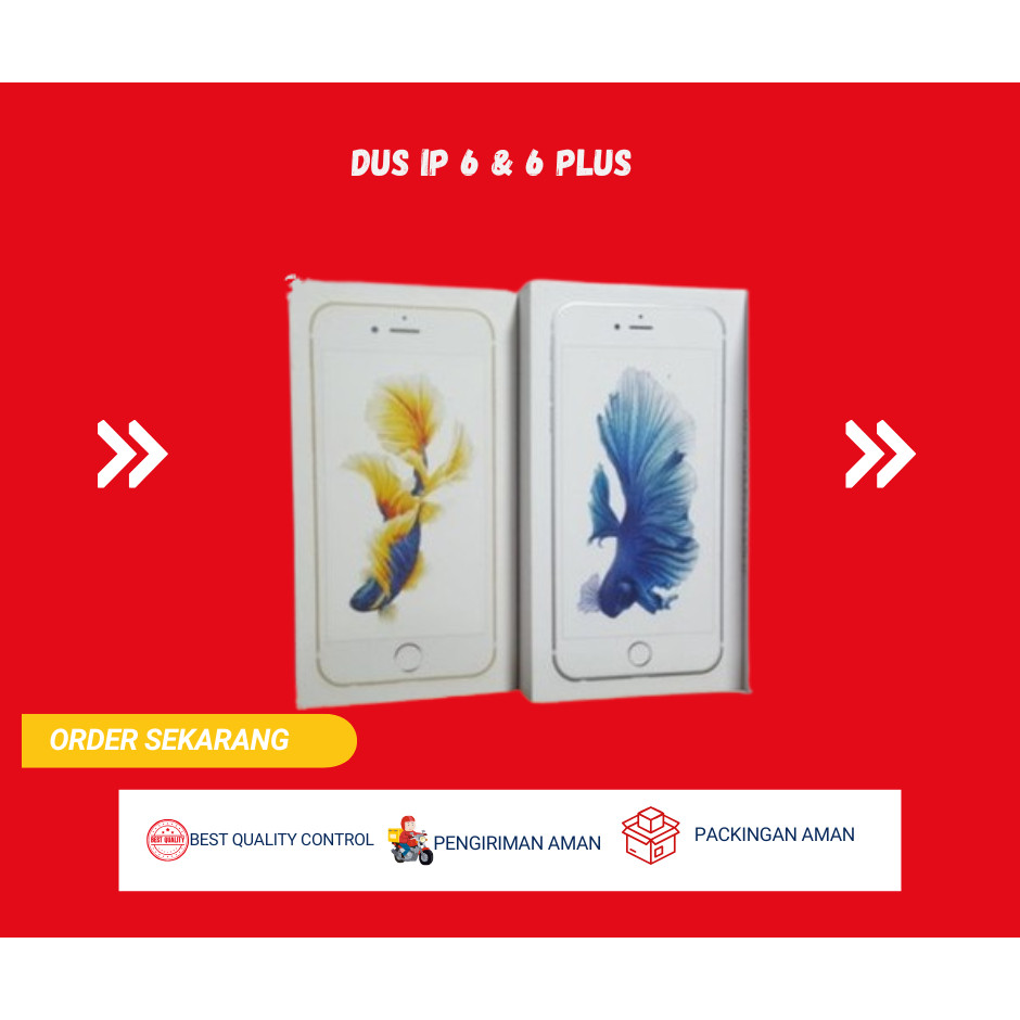 

DUS IP 6/6PLUS FULLSET AND BOX ONLY TERMURAH