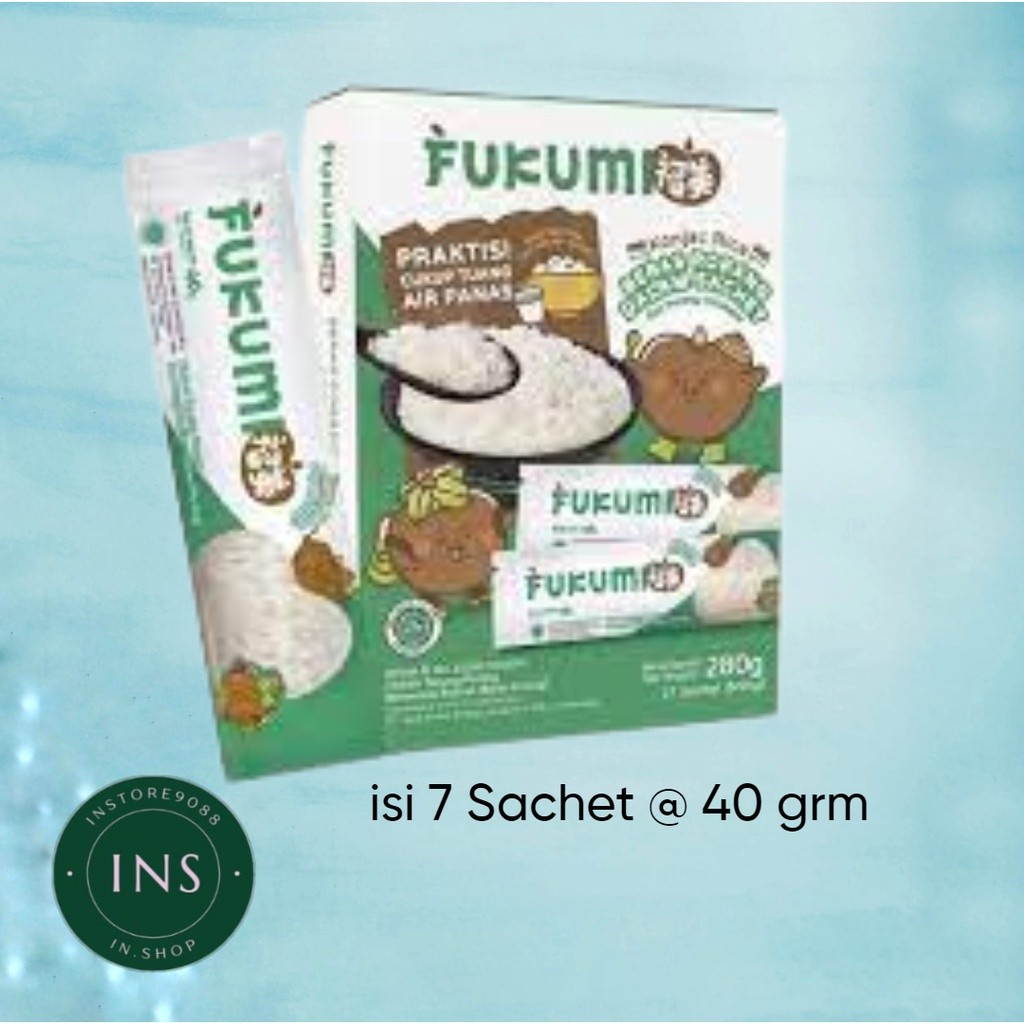 

Fukumi Beras Porang Box Isi 7 Sachet Rendah Kalori