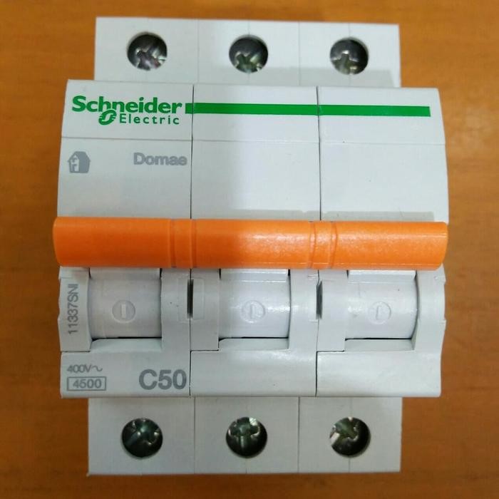 Mcb 3Phase 50A Domae Schneider