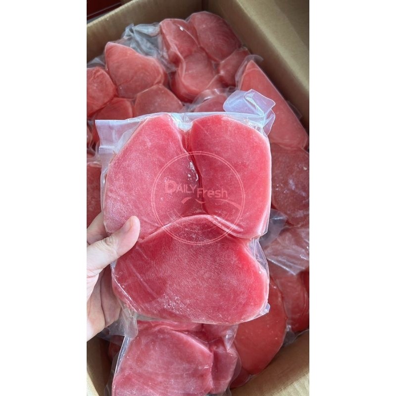 

IKAN TUNA STEAK FILLET | BONELESS | YELLOWFIN (Mohon cek deskripsi)