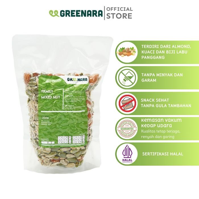 

Greenara Family Mixed Nuts 250gr