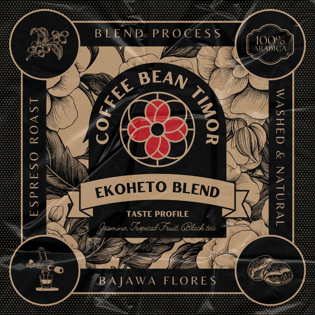 

Biji Kopi Arabica Ekoheto Blend Bajawa Flores Roasted Coffee - CBT Espreso