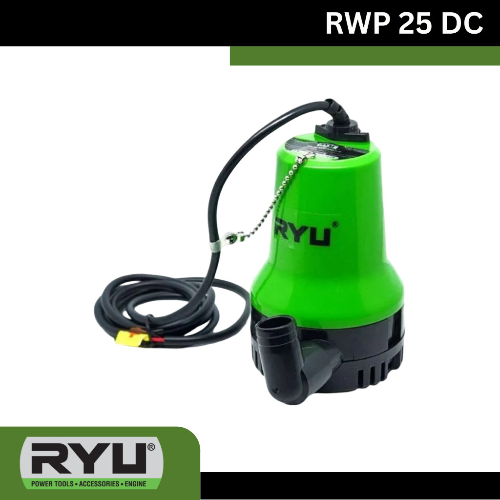 Ryu Pompa Celup Air RWP 25 DC / Water Pump RYU RWP25DC / Pompa Air Celup RWP25 DC