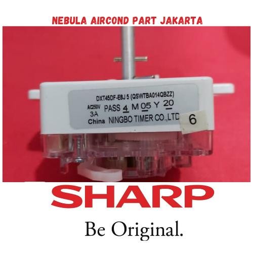 WASH TIMER ORI SHARP MESIN CUCI 2 TABUNG MESIN CUCI SHARP ORI