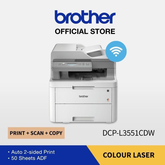 Brother DCP-L3551CDW Printer Multifungsi Laser Warna