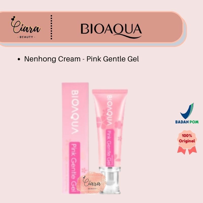 BIOAQUA Nenhong Cream 30g Warm Gentle Pink nenhong Lip serum pemerah bibir
