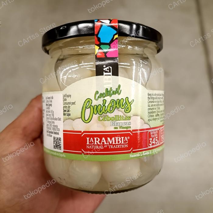 

La Rambla Cocktail Onions - 345 Gram