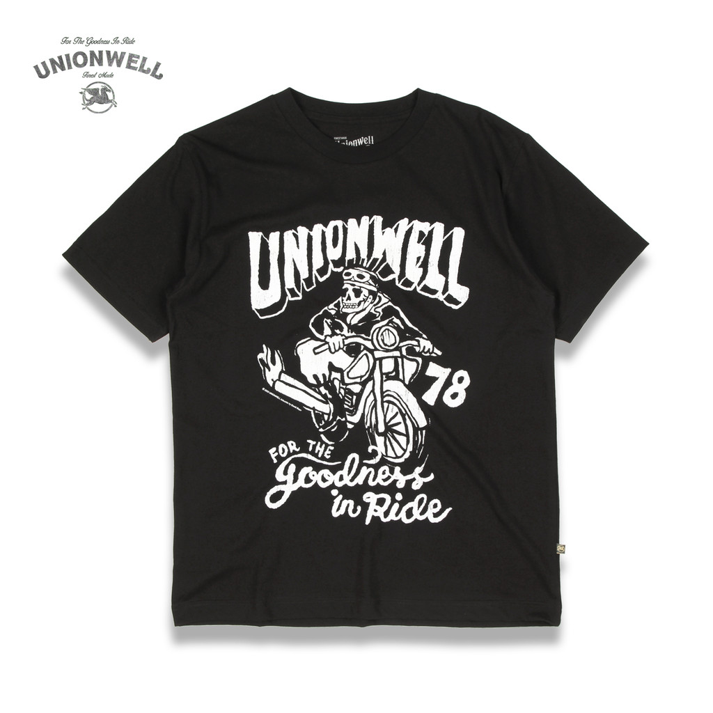 Unionwell T-shirt Original Kaos Strabler Black