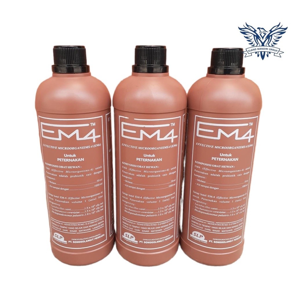 EM4 Ternak, EM4 Peternakan, EM4 Coklat Kemasan 1 Liter