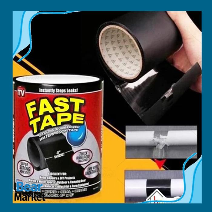 

BEAR Flex Tape Isolasi Ajaib Magic Tape Kuat Lakban Anti Bocor