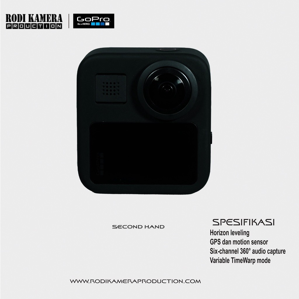 GoPro max 360 action camera CO
