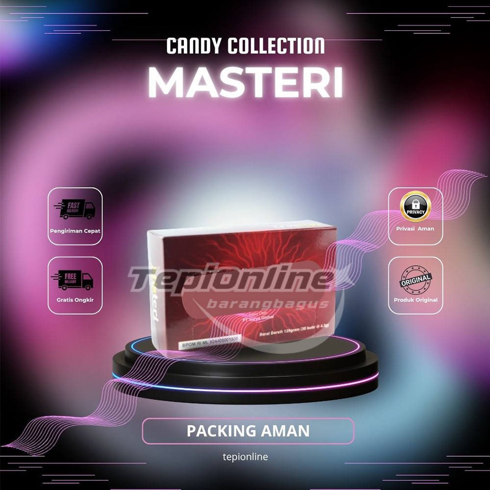 

PERMEN COKLAT MISTER ORIGINAL CANDY 30PCS ASLI HERBAL