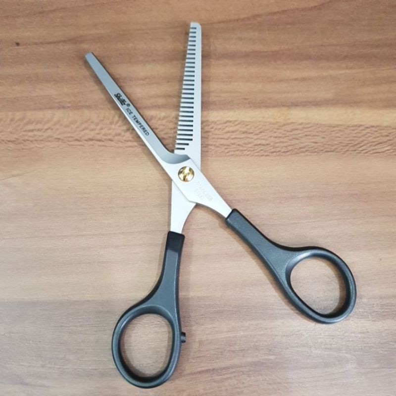 SHILLA Gunting Rambut Penipis Zig Zag /Shilla Gunting Gerigi